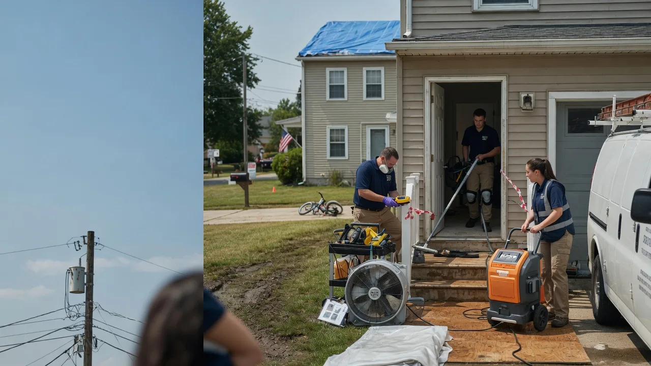 Water Damage Repair in Pinetown, NC near me